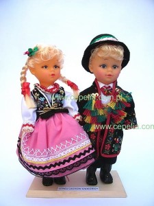 Regional dolls from Nowy Sacz- Lachy sadeckie CL-7