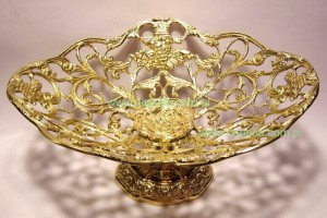 Plateau made of  brass - Big