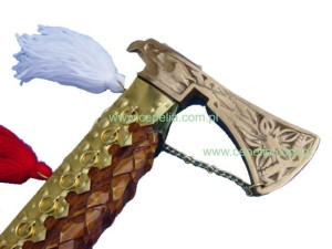 Polish "Ciupaga" made of wood  CC-2 - Decorated