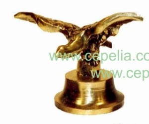 Eagl made of brass - base- small