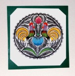 Wycinanka łowicka 25X25