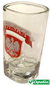 Kieliszki "do kwadratu" z Polski 35ml
