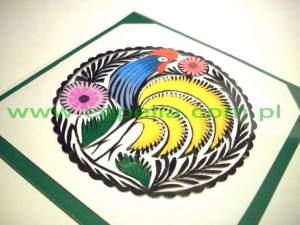 Wycinanka łowicka mała