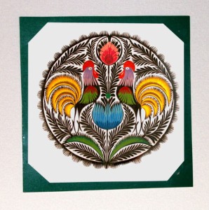 Wycinanka łowicka Q25