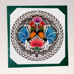 Wycinanka łowicka Q25