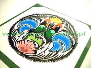 Wycinanka łowicka mała