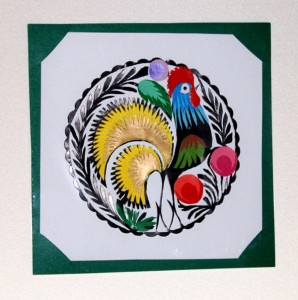 Wycinanka łowicka 10x10